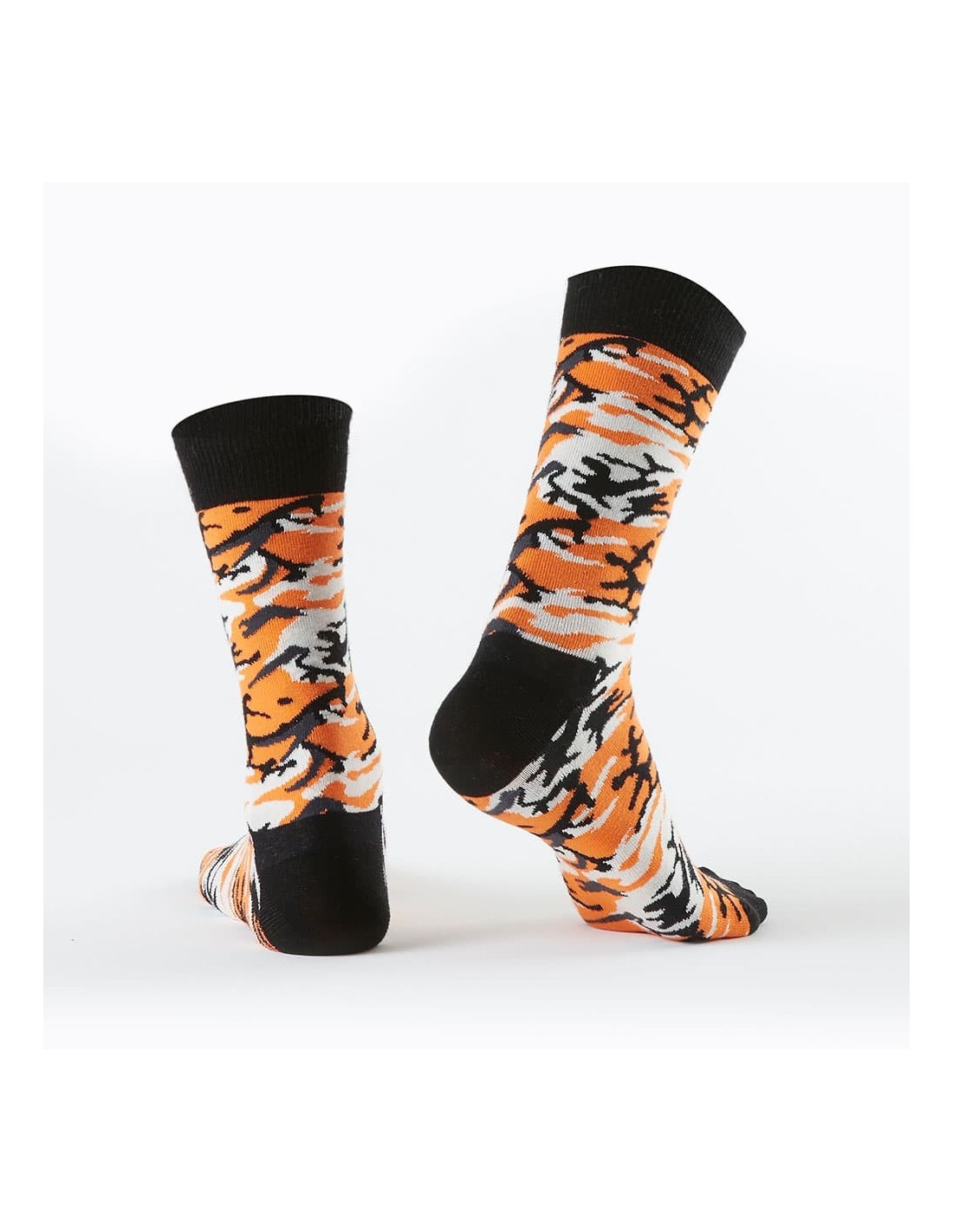 Men\'s orange camo socks SM23 - Online store - Boutique